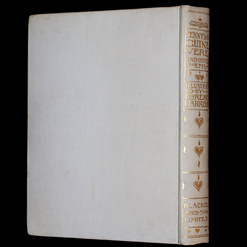 1912 Rare First Edition - Tennyson's Guinevere Illustrated by Pre-Raphaelite Florence Harrison.