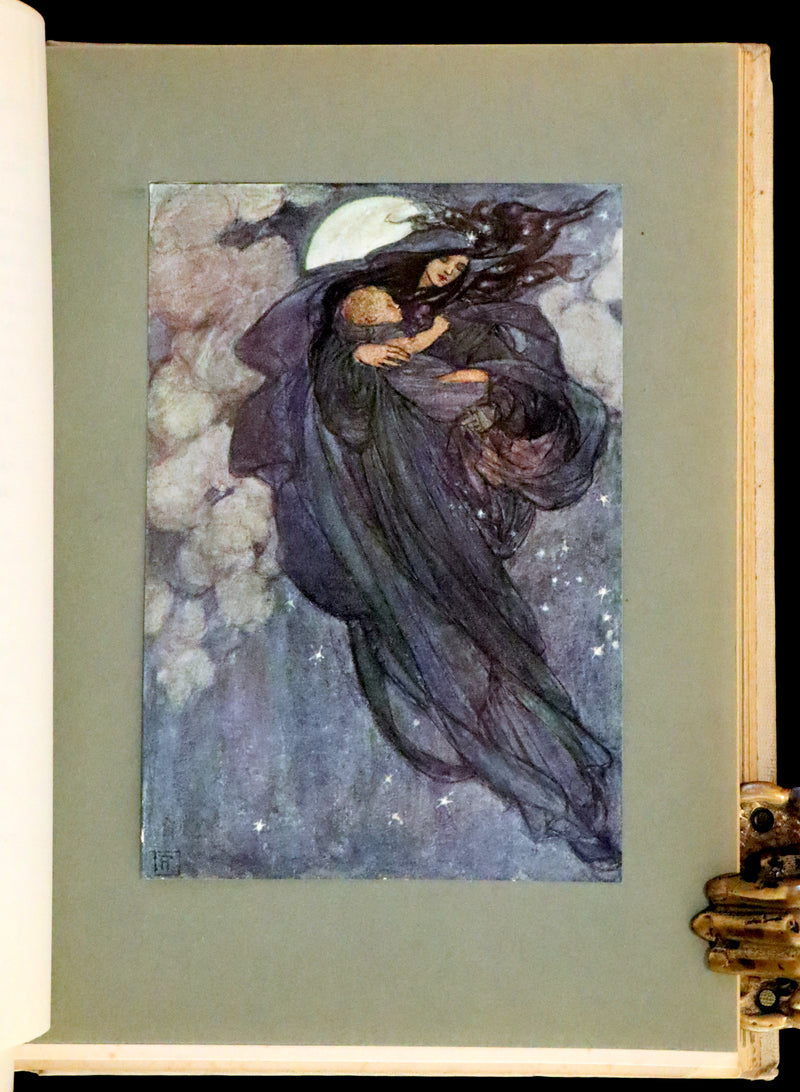 1912 Rare First Edition - Tennyson's Guinevere Illustrated by Pre-Raphaelite Florence Harrison.