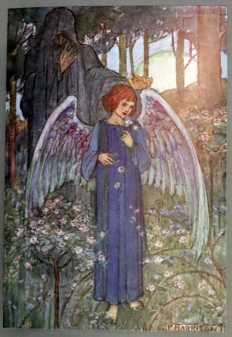 1912 Rare First Edition - Tennyson's Guinevere Illustrated by Pre-Raphaelite Florence Harrison.