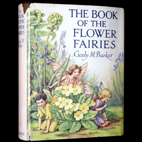 1950 Rare Book - The Book of the Flower Fairies by Cicely Mary Barker.