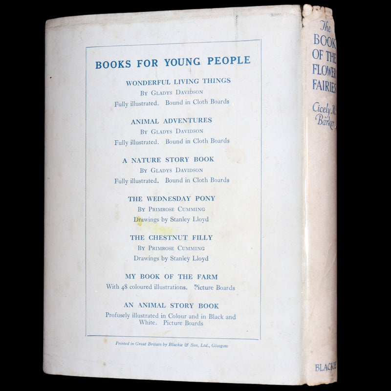 1950 Rare Book - The Book of the Flower Fairies by Cicely Mary Barker.