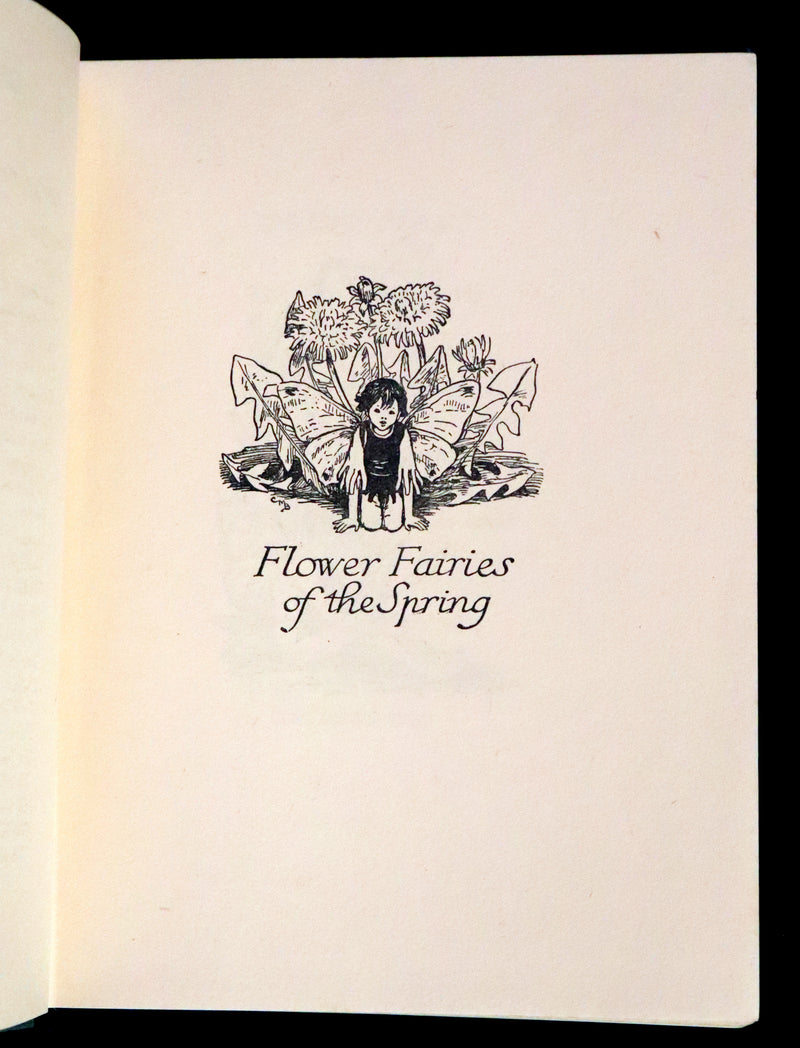 1950 Rare Book - The Book of the Flower Fairies by Cicely Mary Barker.