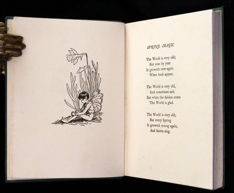 1950 Rare Book - The Book of the Flower Fairies by Cicely Mary Barker.