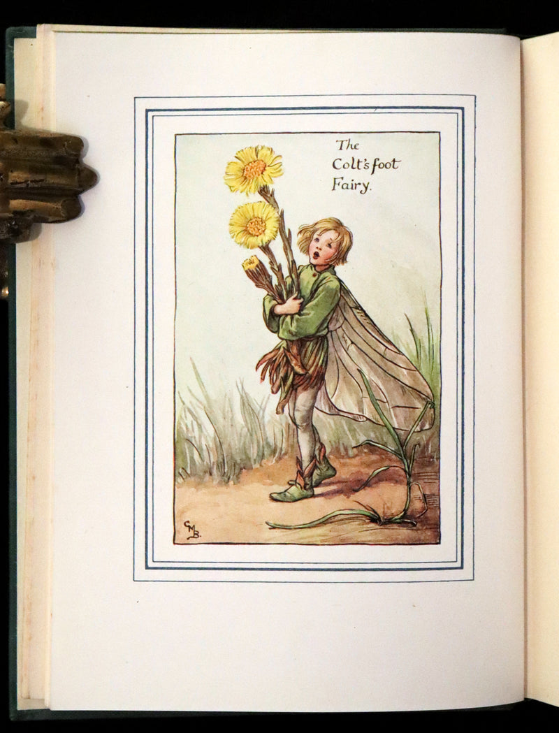 1950 Rare Book - The Book of the Flower Fairies by Cicely Mary Barker.
