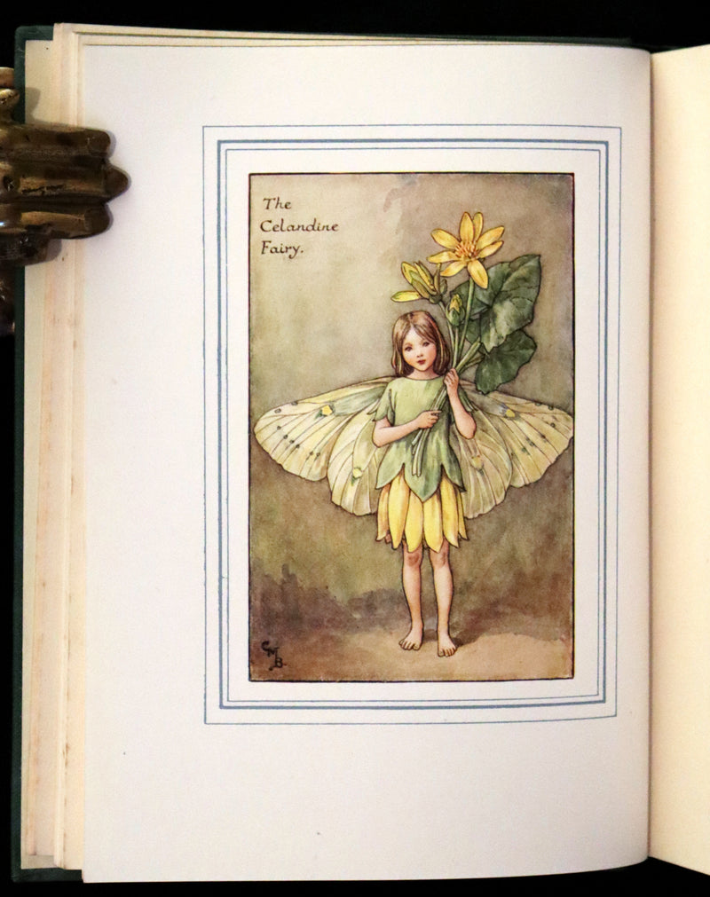 1950 Rare Book - The Book of the Flower Fairies by Cicely Mary Barker.