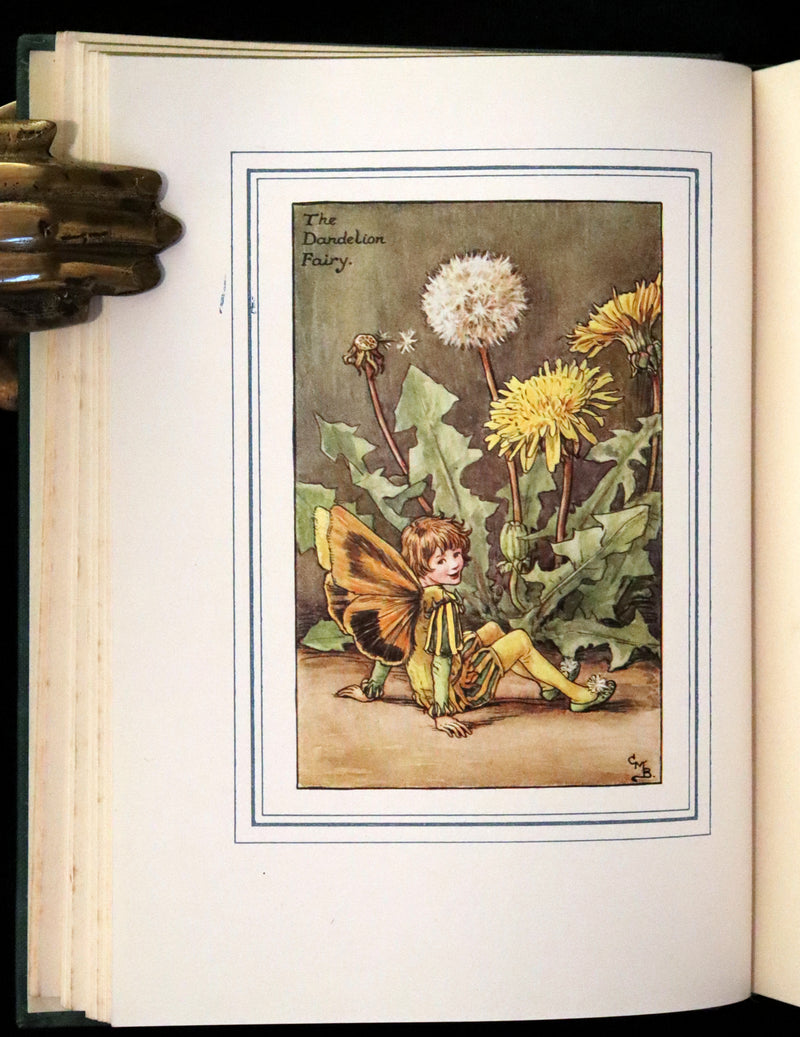 1950 Rare Book - The Book of the Flower Fairies by Cicely Mary Barker.