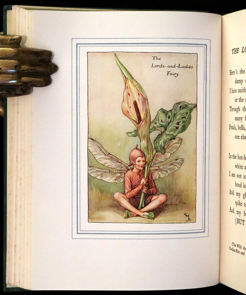 1950 Rare Book - The Book of the Flower Fairies by Cicely Mary Barker.