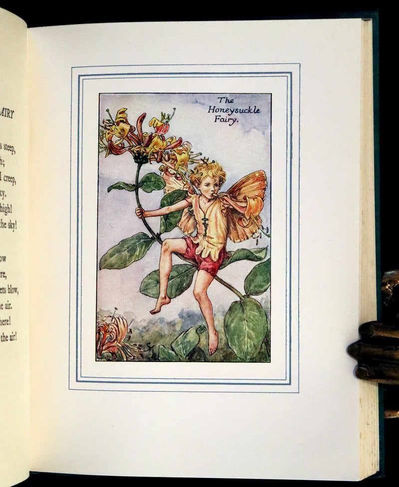 1950 Rare Book - The Book of the Flower Fairies by Cicely Mary Barker.