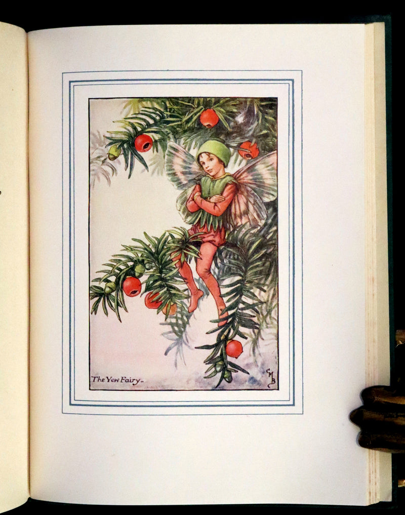 1950 Rare Book - The Book of the Flower Fairies by Cicely Mary Barker.