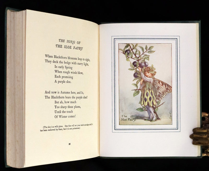 1950 Rare Book - The Book of the Flower Fairies by Cicely Mary Barker.