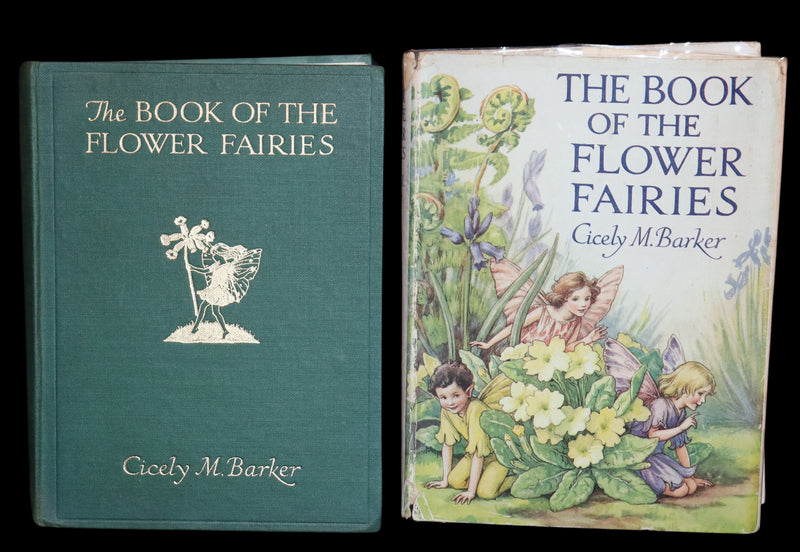 1950 Rare Book - The Book of the Flower Fairies by Cicely Mary Barker.