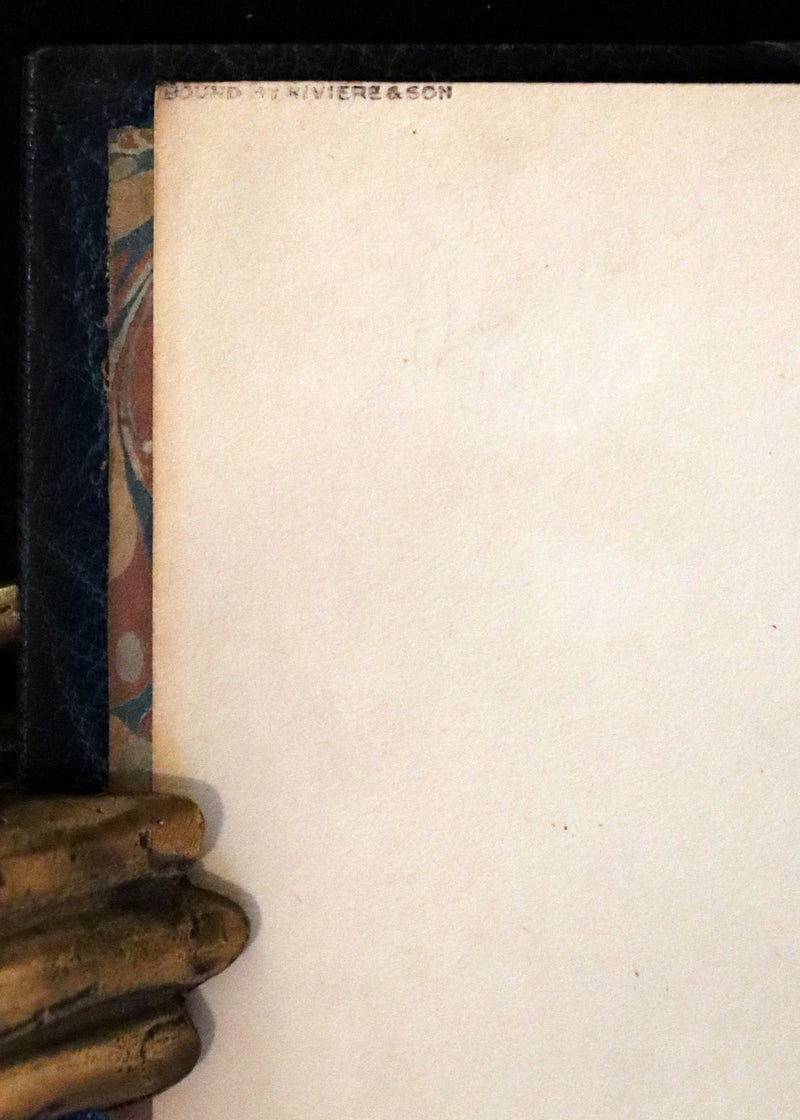 1871 Scarce First Edition bound by Riviere and Son  - Tales of Old Japan by A. B. Mitford with illustrations on wood by Japanese Artists.