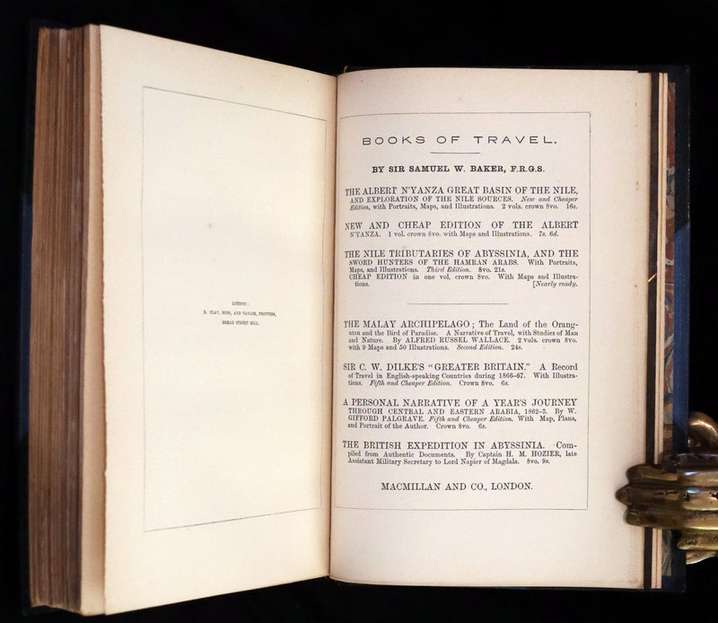 1871 Scarce First Edition bound by Riviere and Son  - Tales of Old Japan by A. B. Mitford with illustrations on wood by Japanese Artists.