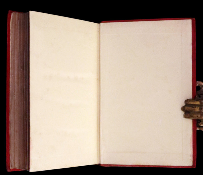 1880 Beautiful Victorian Binding - The Poetical Works of Henry W. Longfellow. Illustrated by Thomas Seccombe.