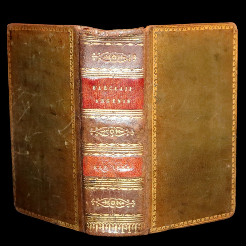 1655 Rare Latin Book - Scottish writer Io. Barclaii Argenis. Editio novissima by Elzevir.