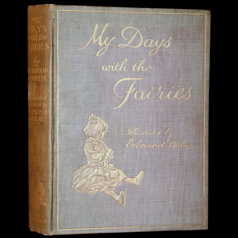 1914 Rare First Edition - My Days With The Fairies illustrated by Edmund Dulac.