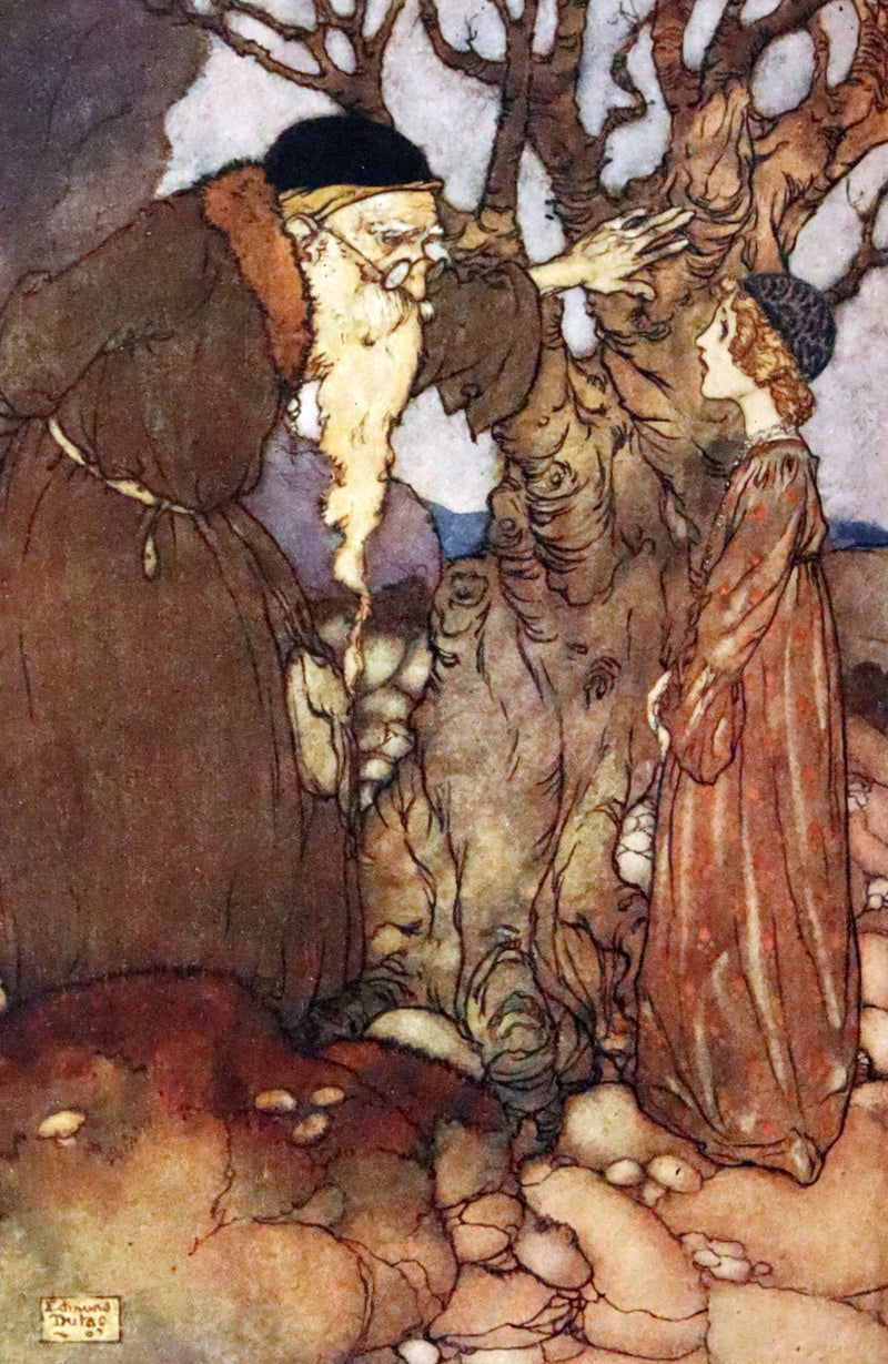 1914 Rare First Edition - My Days With The Fairies illustrated by Edmund Dulac.
