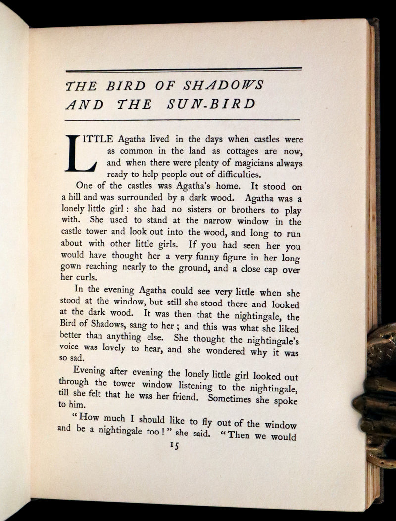 1914 Rare First Edition - My Days With The Fairies illustrated by Edmund Dulac.