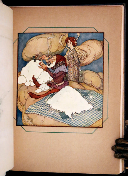 1914 Rare First Edition - My Days With The Fairies illustrated by Edmund Dulac.