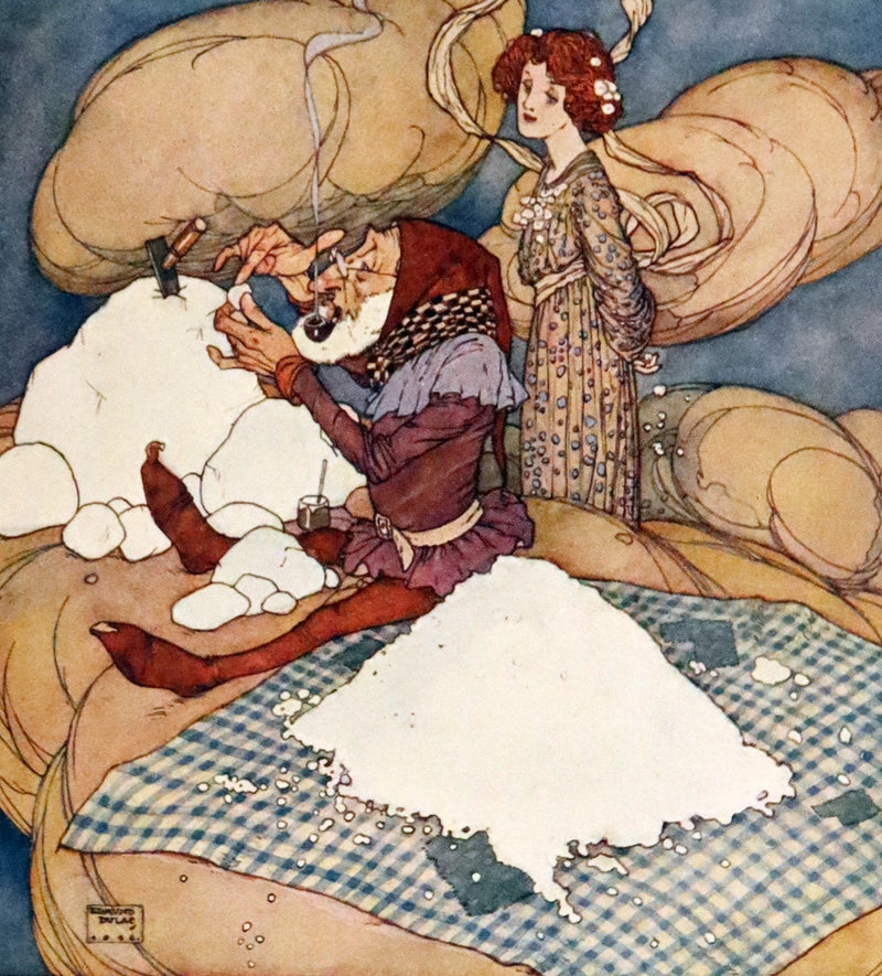 1914 Rare First Edition - My Days With The Fairies illustrated by Edmund Dulac.