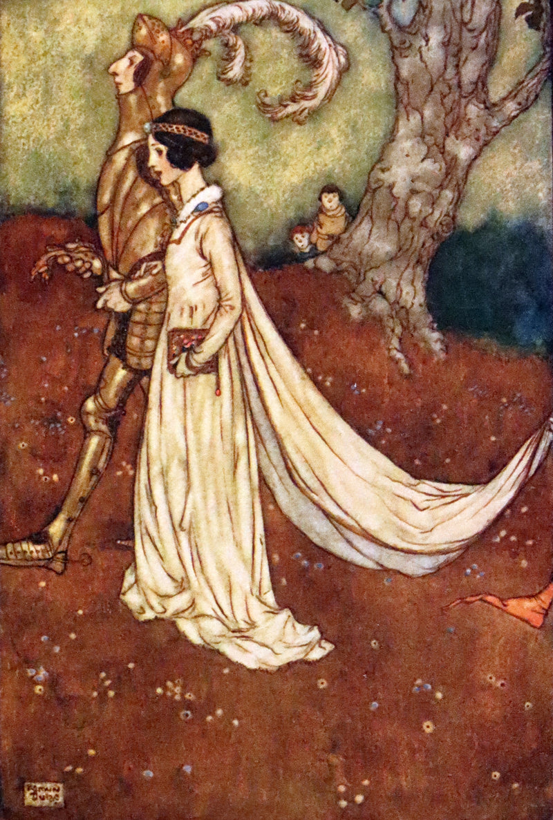1914 Rare First Edition - My Days With The Fairies illustrated by Edmund Dulac.