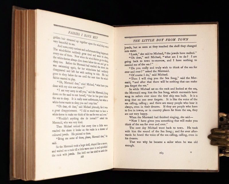 1914 Rare First Edition - My Days With The Fairies illustrated by Edmund Dulac.