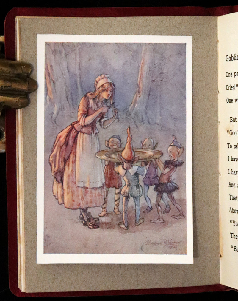 1912 Scarce First Deluxe Edition - Goblin Market by Christina Rossetti illustrated by Margaret W. Tarrant.