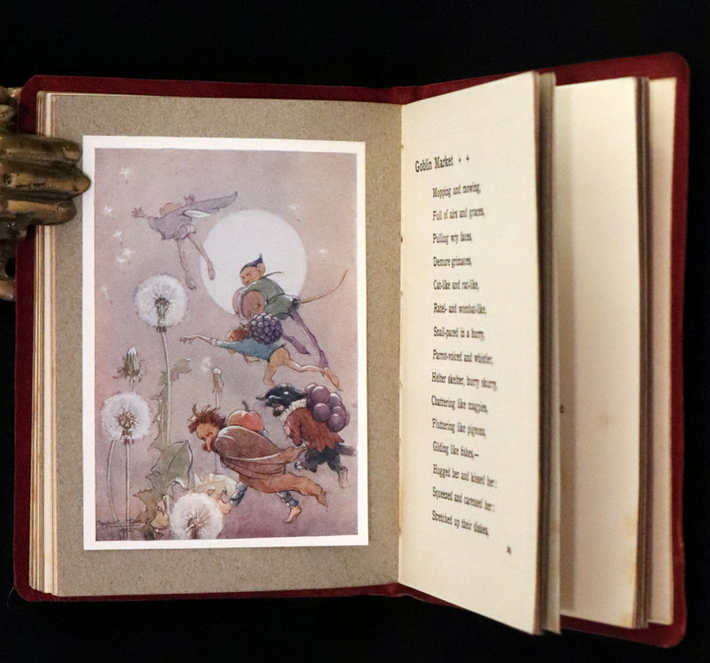 1912 Scarce First Deluxe Edition - Goblin Market by Christina Rossetti illustrated by Margaret W. Tarrant.