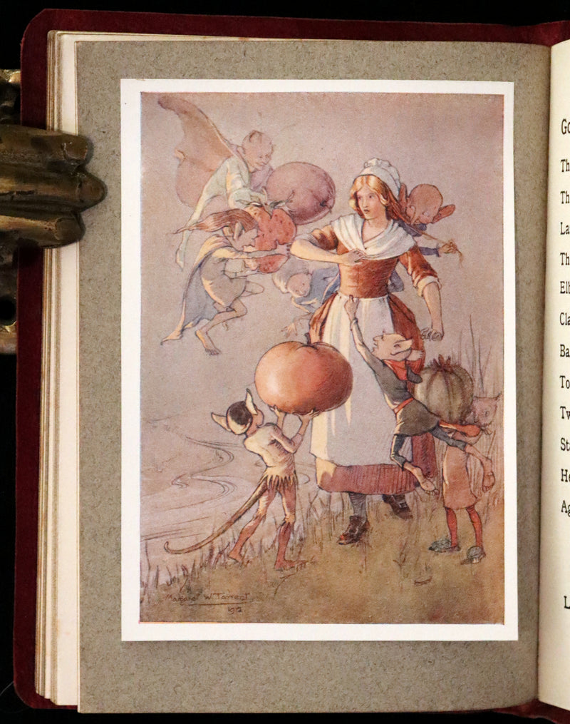 1912 Scarce First Deluxe Edition - Goblin Market by Christina Rossetti illustrated by Margaret W. Tarrant.