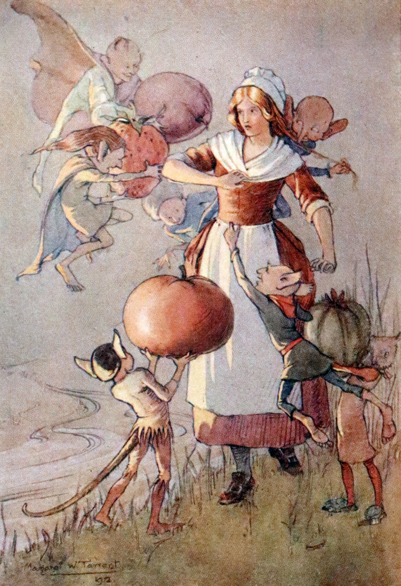 1912 Scarce First Deluxe Edition - Goblin Market by Christina Rossetti illustrated by Margaret W. Tarrant.