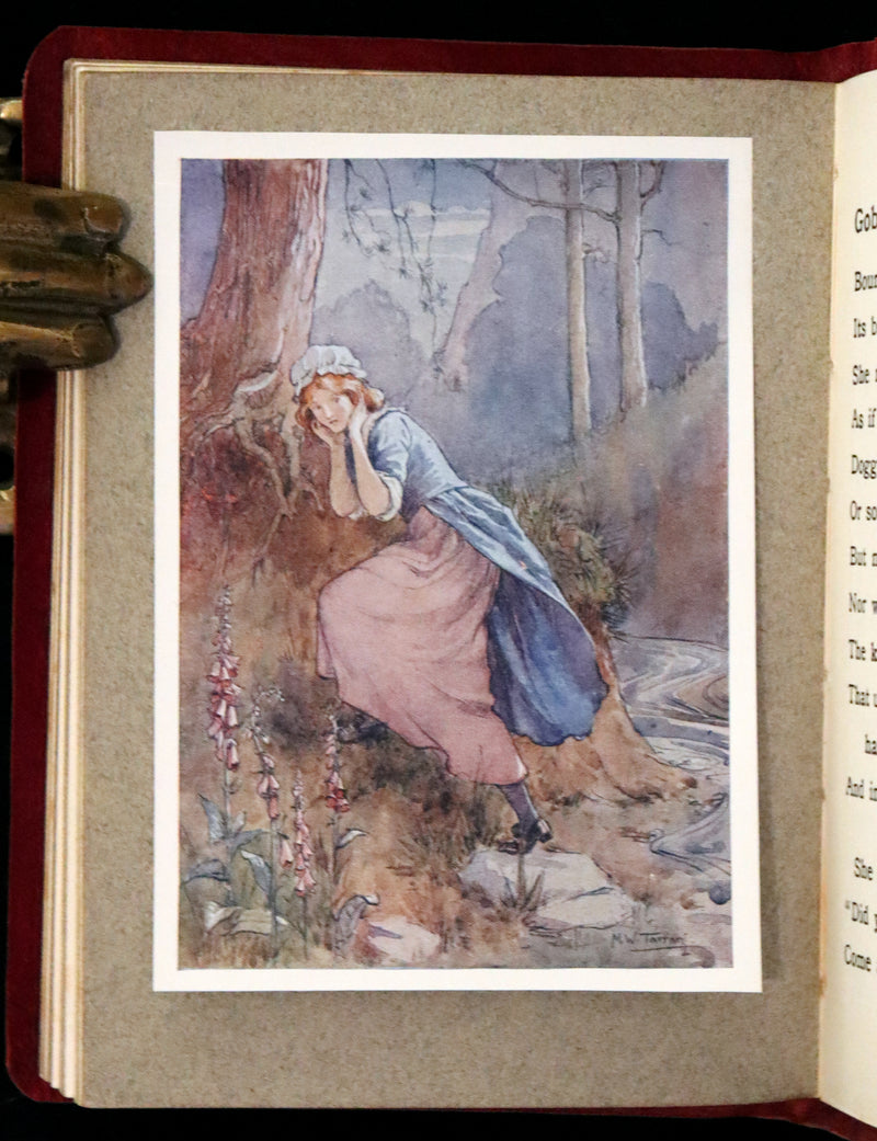 1912 Scarce First Deluxe Edition - Goblin Market by Christina Rossetti illustrated by Margaret W. Tarrant.