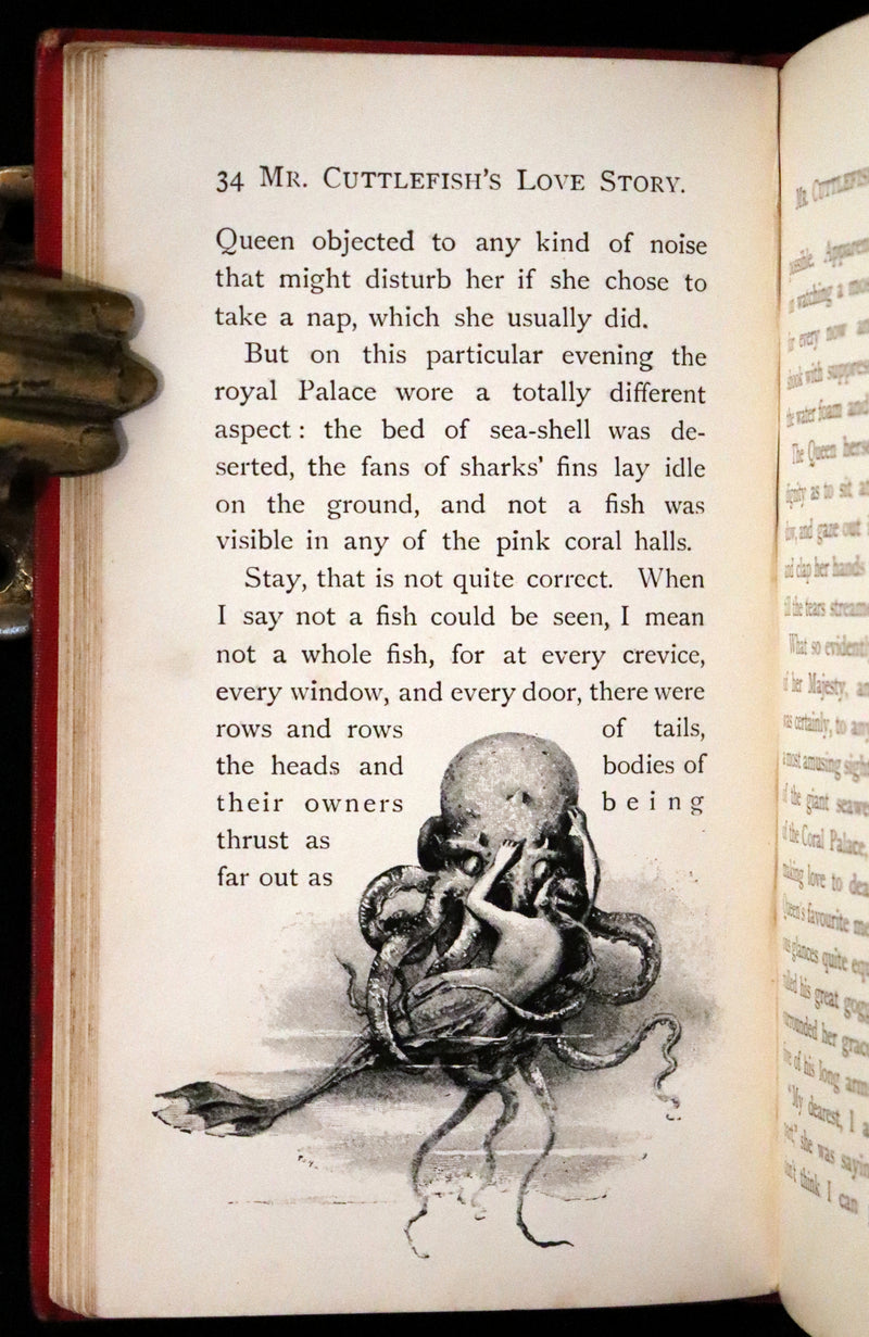 1895 Rare First Edition - Uletka and the White Lizard, Fairy Tale by the Hungarian Baroness Emma Orczy.
