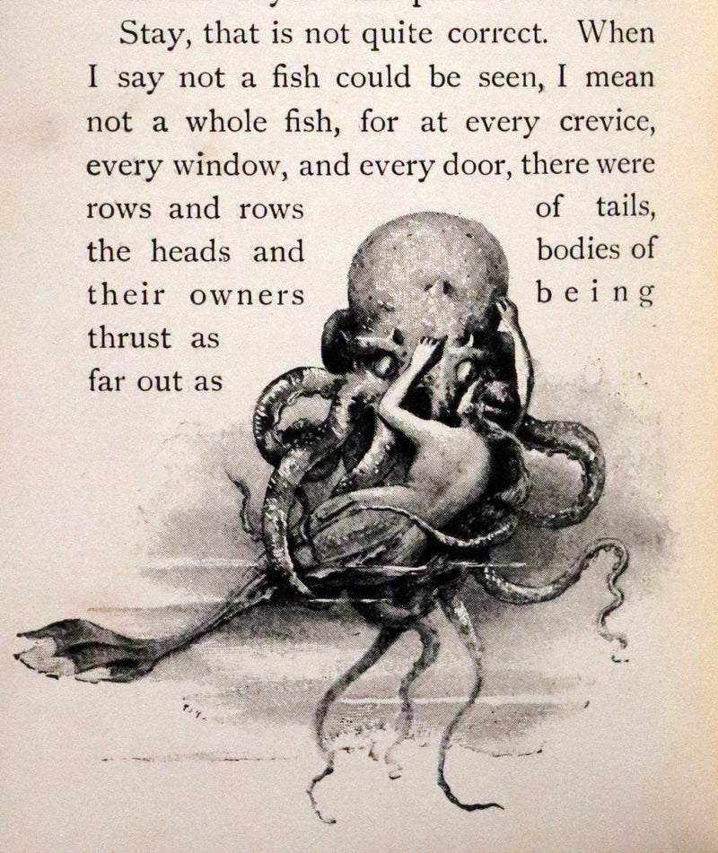 1895 Rare First Edition - Uletka and the White Lizard, Fairy Tale by the Hungarian Baroness Emma Orczy.