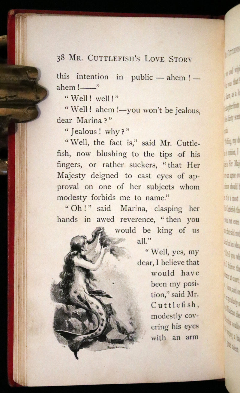 1895 Rare First Edition - Uletka and the White Lizard, Fairy Tale by the Hungarian Baroness Emma Orczy.