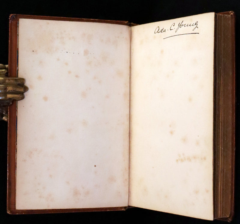 1853 Rare Book ~ Lady of the Lake by Sir Walter Scott, Illustrated by Birket Foster and John Gilbert.