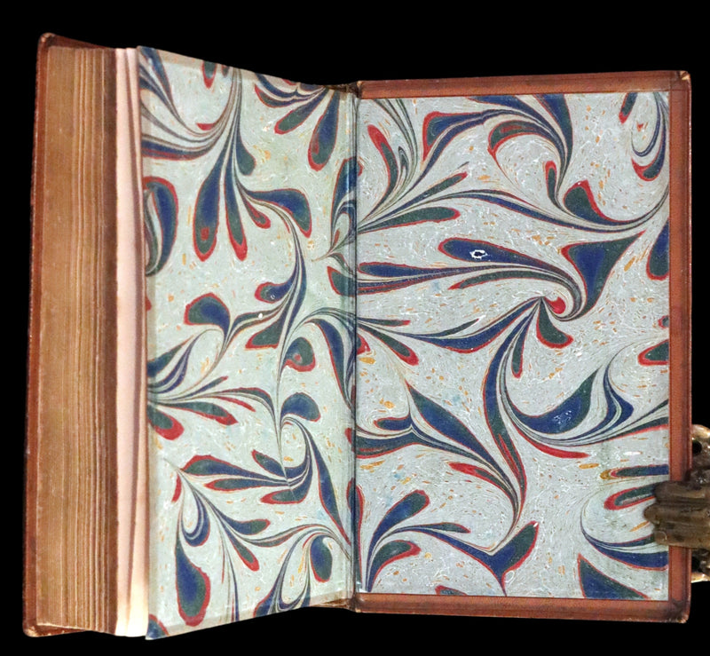 1853 Rare Book ~ Lady of the Lake by Sir Walter Scott, Illustrated by Birket Foster and John Gilbert.