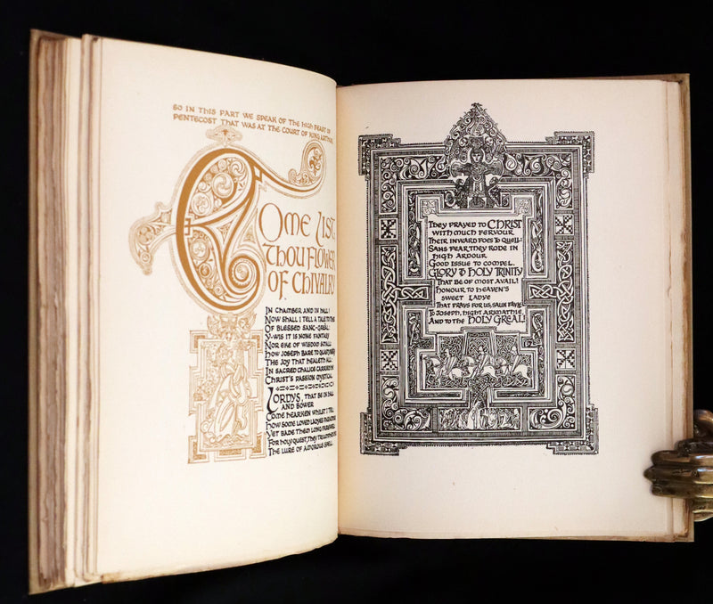 1920 Rare Book - Tristan and Iseult, The Romance of Tristram of Lyones and La Beale Isoude Illustrated by Evelyn Paul.