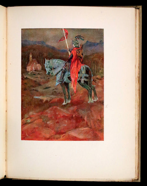 1920 Rare Book - Tristan and Iseult, The Romance of Tristram of Lyones and La Beale Isoude Illustrated by Evelyn Paul.