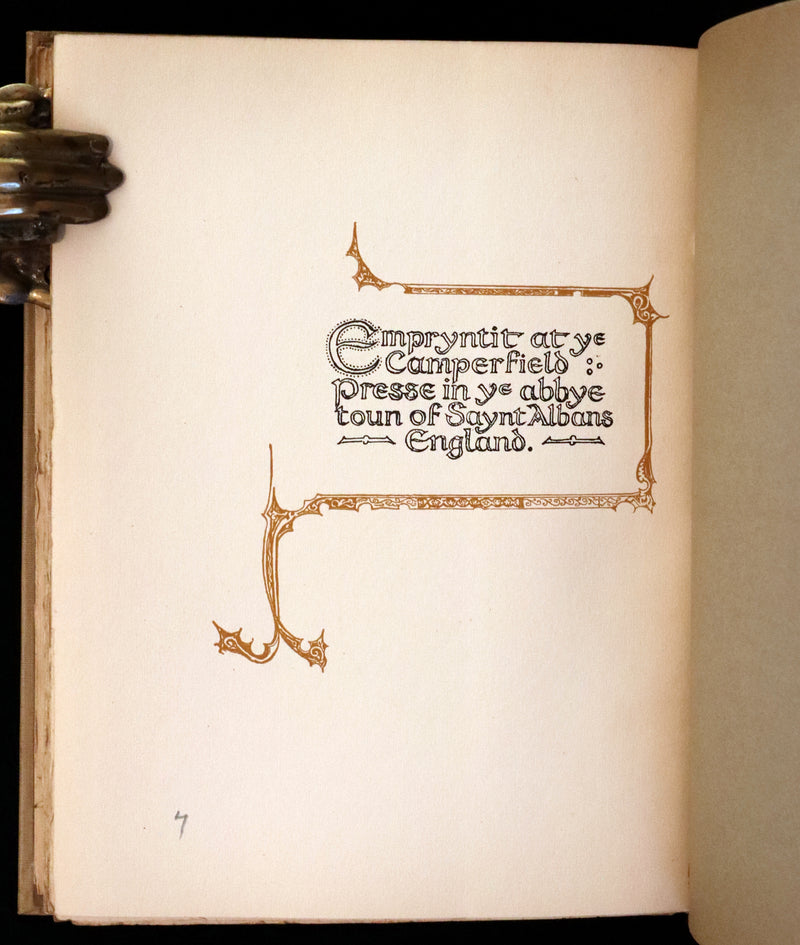 1920 Rare Book - Tristan and Iseult, The Romance of Tristram of Lyones and La Beale Isoude Illustrated by Evelyn Paul.