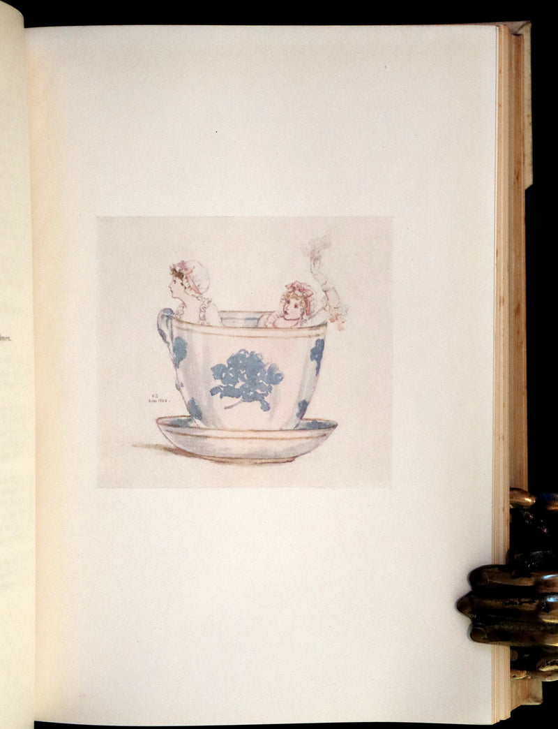 1905 First Edition in a Beautiful Binding - KATE GREENAWAY by Spielmann and Layard.