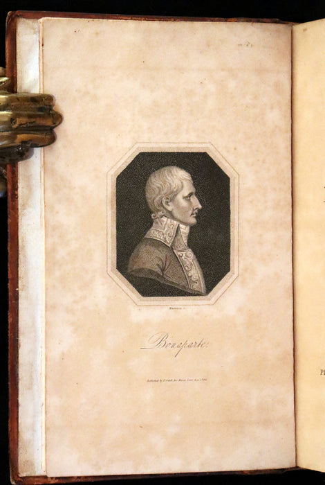 1805 Scarce Book ~ The Life and Character of Bonaparte from his Birth to the 15th of August 1804 by W. Burdon.