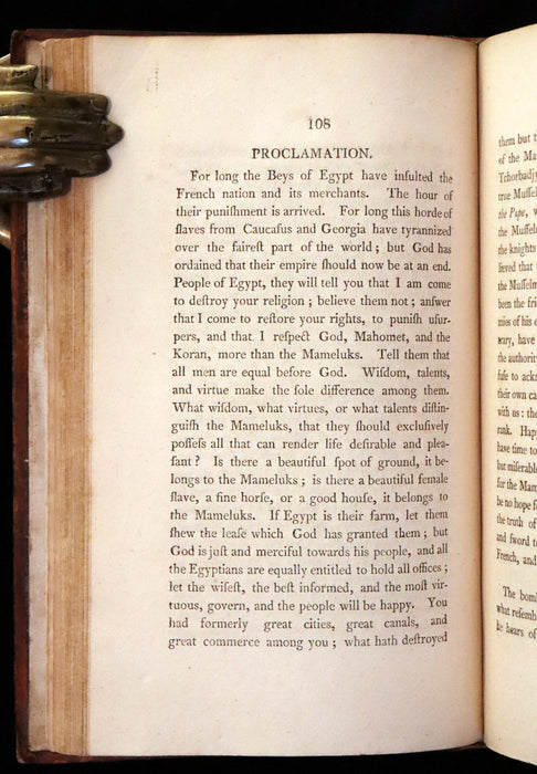 1805 Scarce Book ~ The Life and Character of Bonaparte from his Birth to the 15th of August 1804 by W. Burdon.