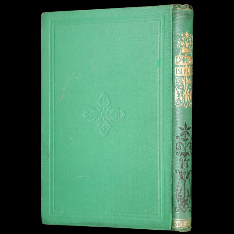 1880 Rare Victorian Book - The Cannibal Islands; Captian Cook's Adventures in the South Seas by Robert Michael Ballantyne.
