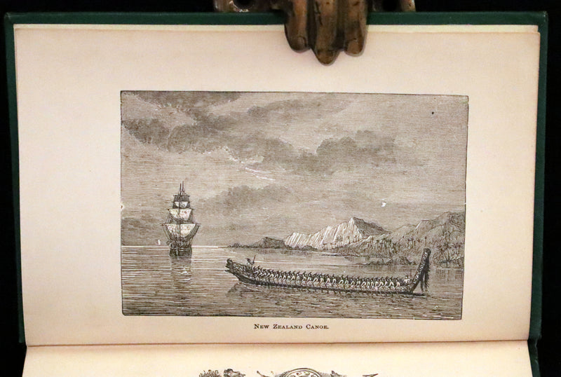 1880 Rare Victorian Book - The Cannibal Islands; Captian Cook's Adventures in the South Seas by Robert Michael Ballantyne.