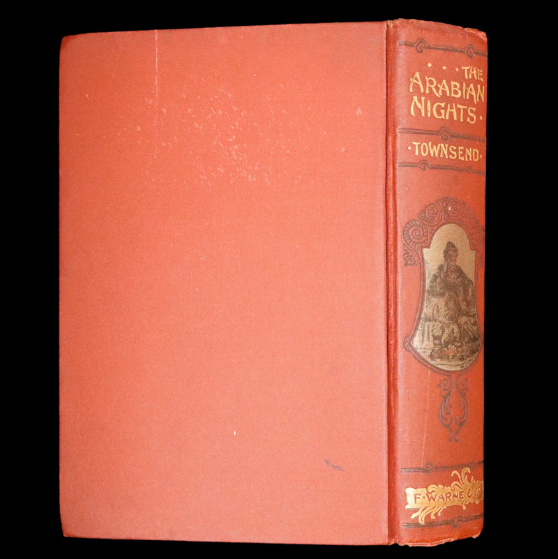 1895 Rare Book - The Arabian Nights' Entertainments by the Rev. Geo. Fyler Townsend. Illustrated.