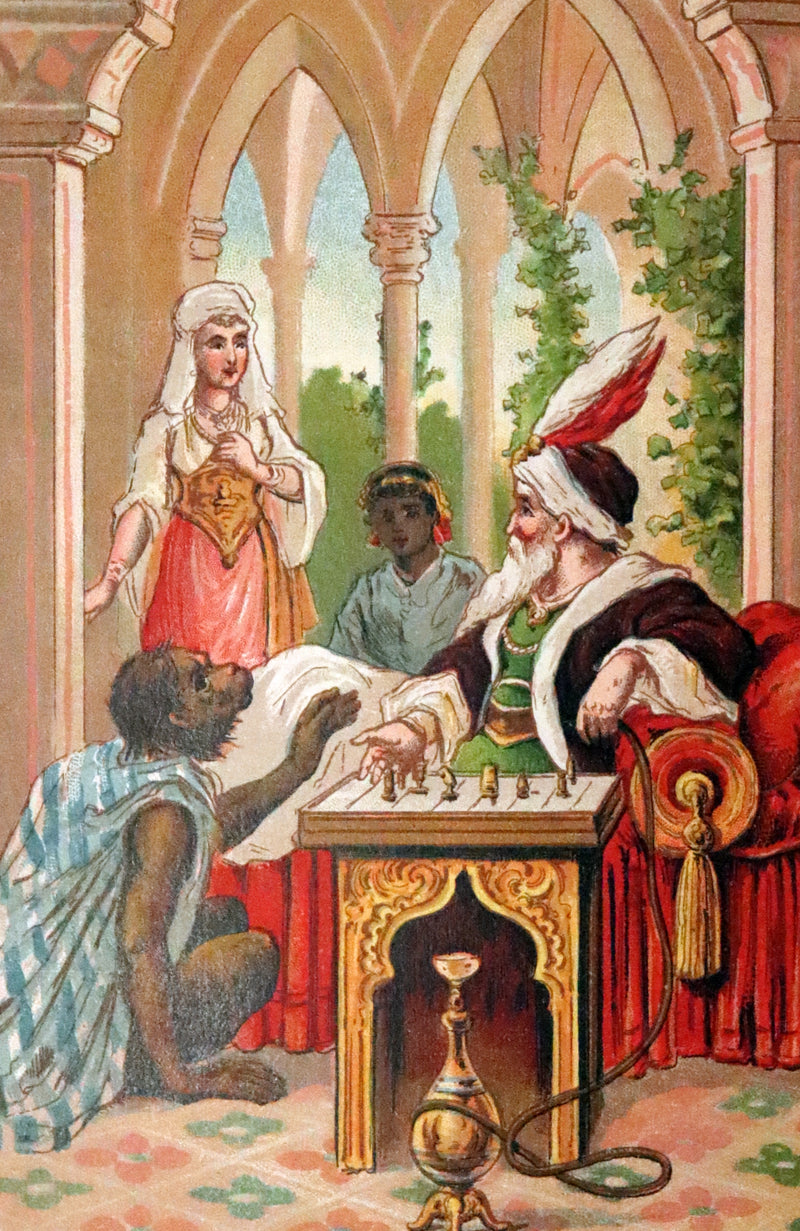 1895 Rare Book - The Arabian Nights' Entertainments by the Rev. Geo. Fyler Townsend. Illustrated.