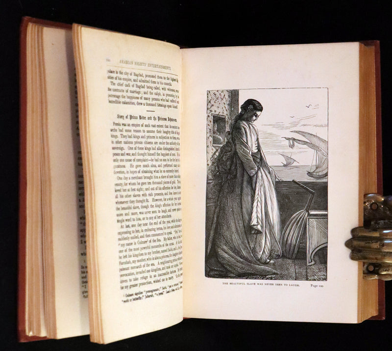1895 Rare Book - The Arabian Nights' Entertainments by the Rev. Geo. Fyler Townsend. Illustrated.