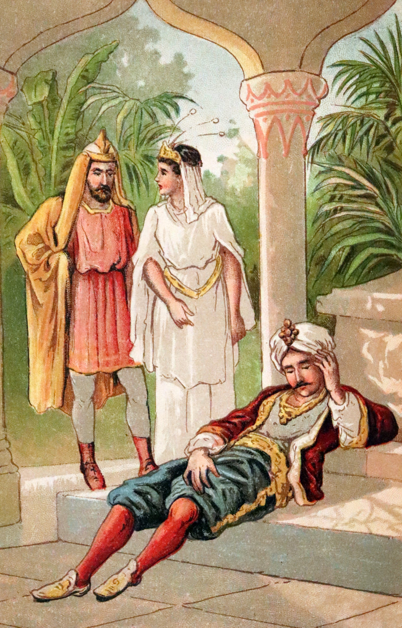 1895 Rare Book - The Arabian Nights' Entertainments by the Rev. Geo. Fyler Townsend. Illustrated.