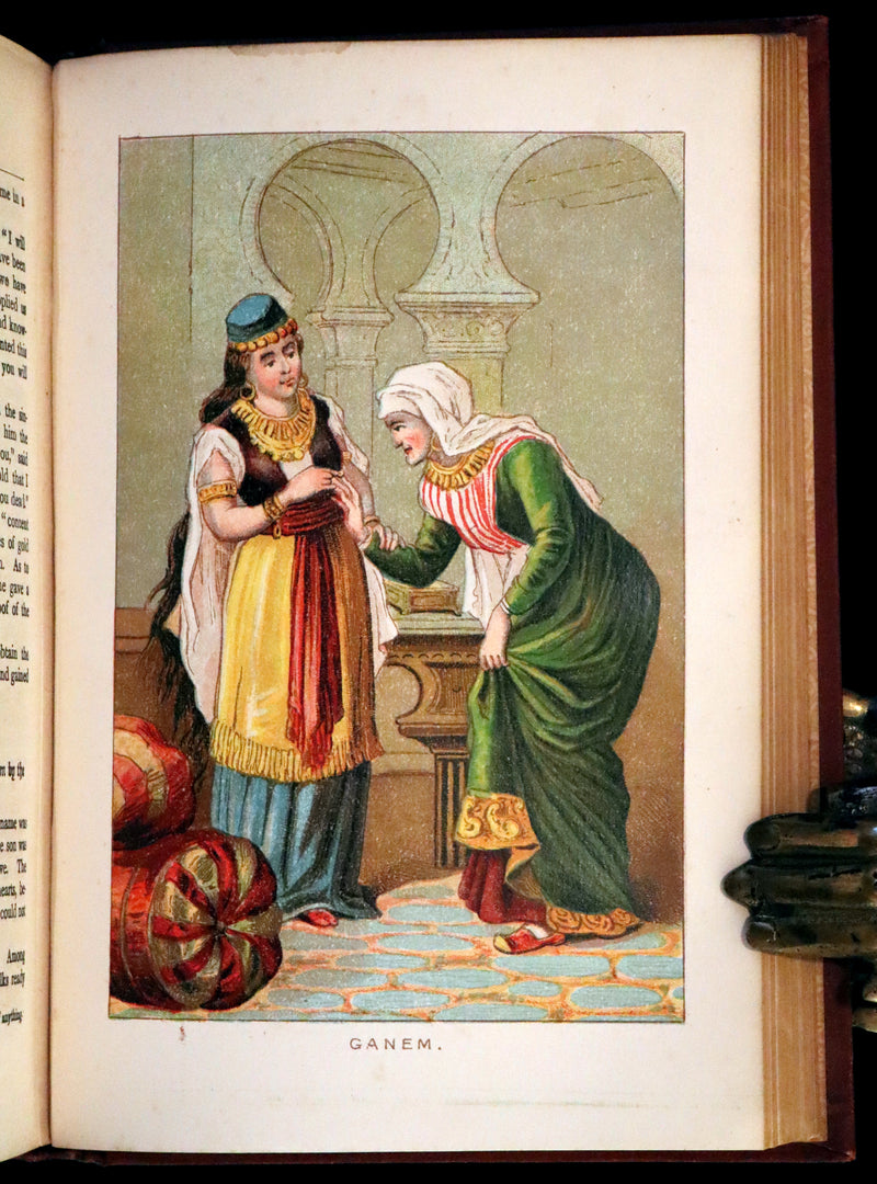 1895 Rare Book - The Arabian Nights' Entertainments by the Rev. Geo. Fyler Townsend. Illustrated.