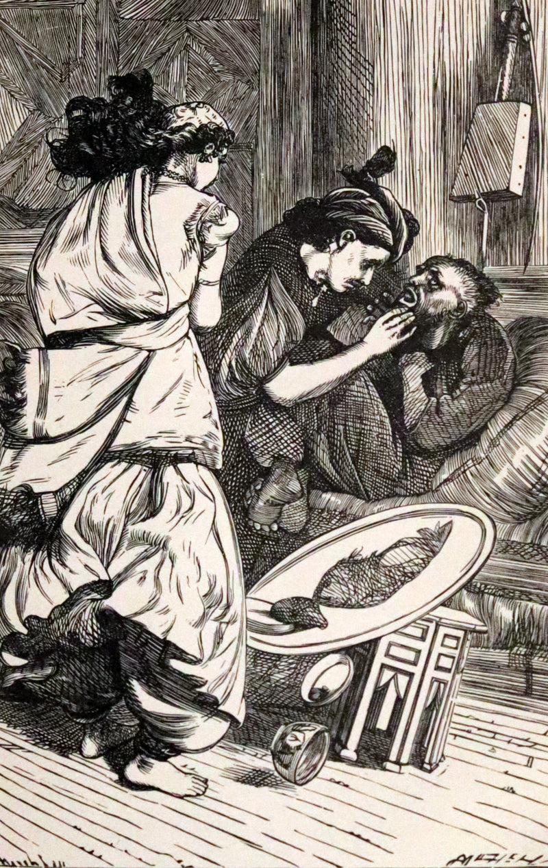 1895 Rare Book - The Arabian Nights' Entertainments by the Rev. Geo. Fyler Townsend. Illustrated.